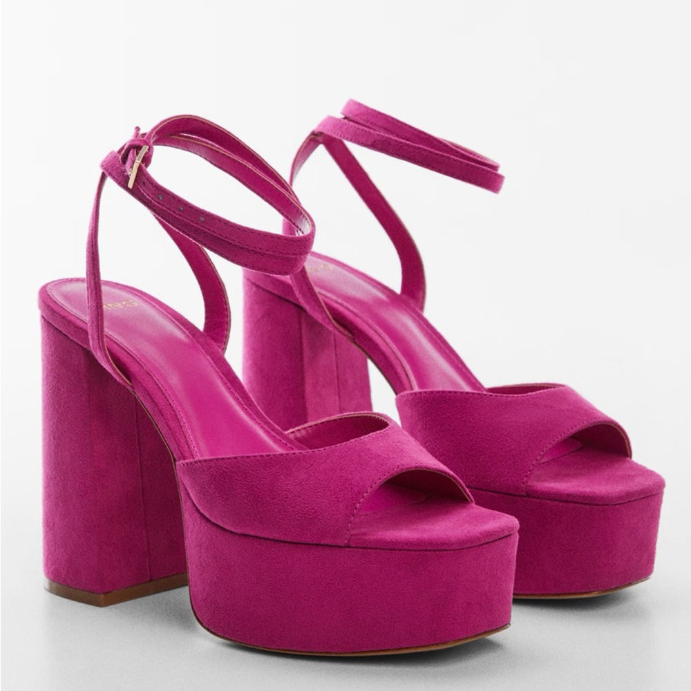 Mango Platform sandals/heels
